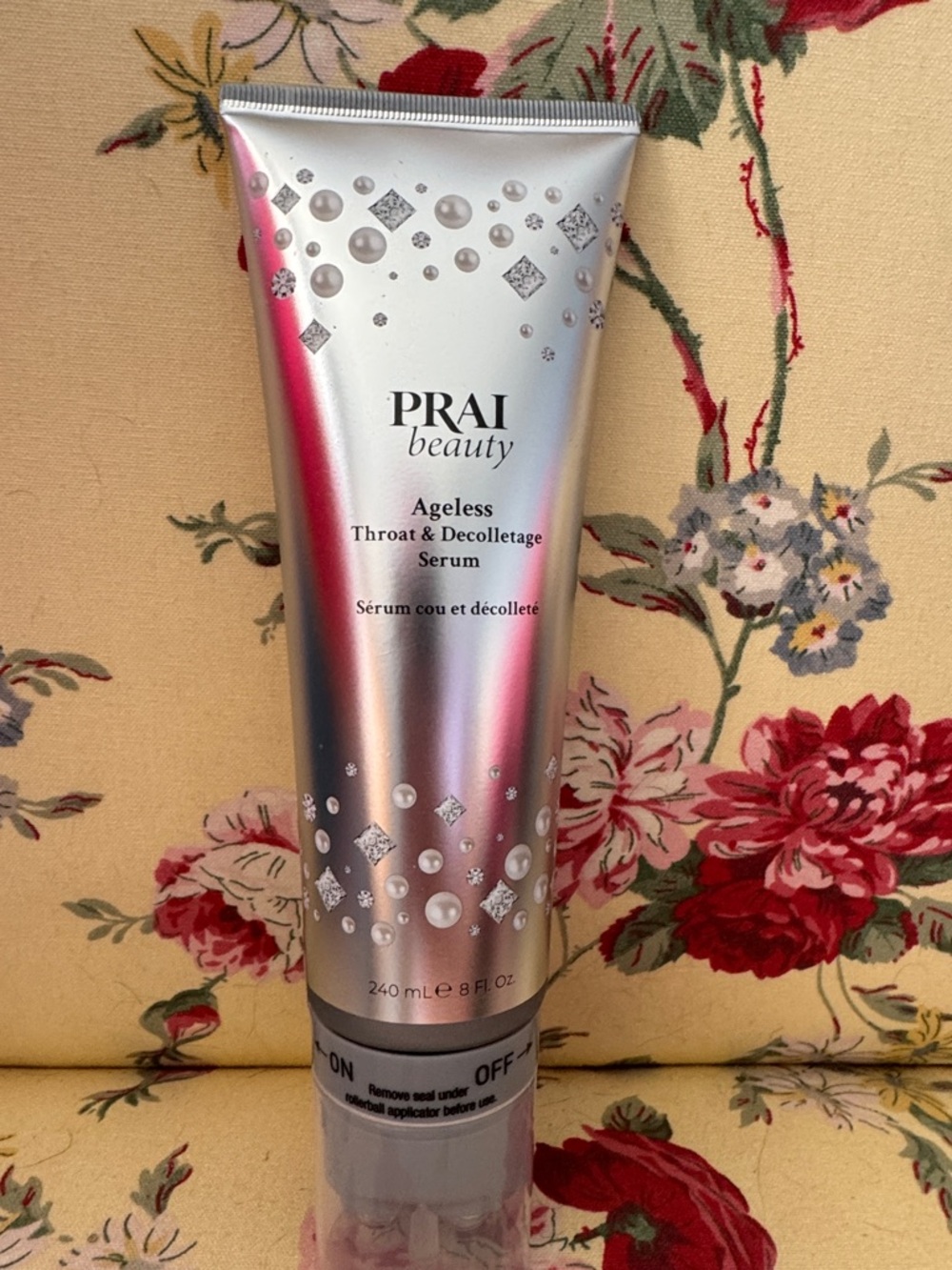 PRAI Beauty Ageless Throat & Decolletage Serum - Silver